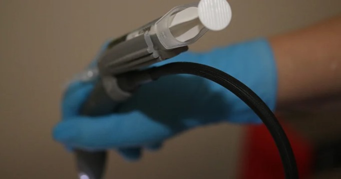 Arbeit des MesoStrip DM Geräts