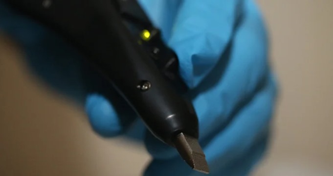 Arbeit des MesoStrip DM Geräts